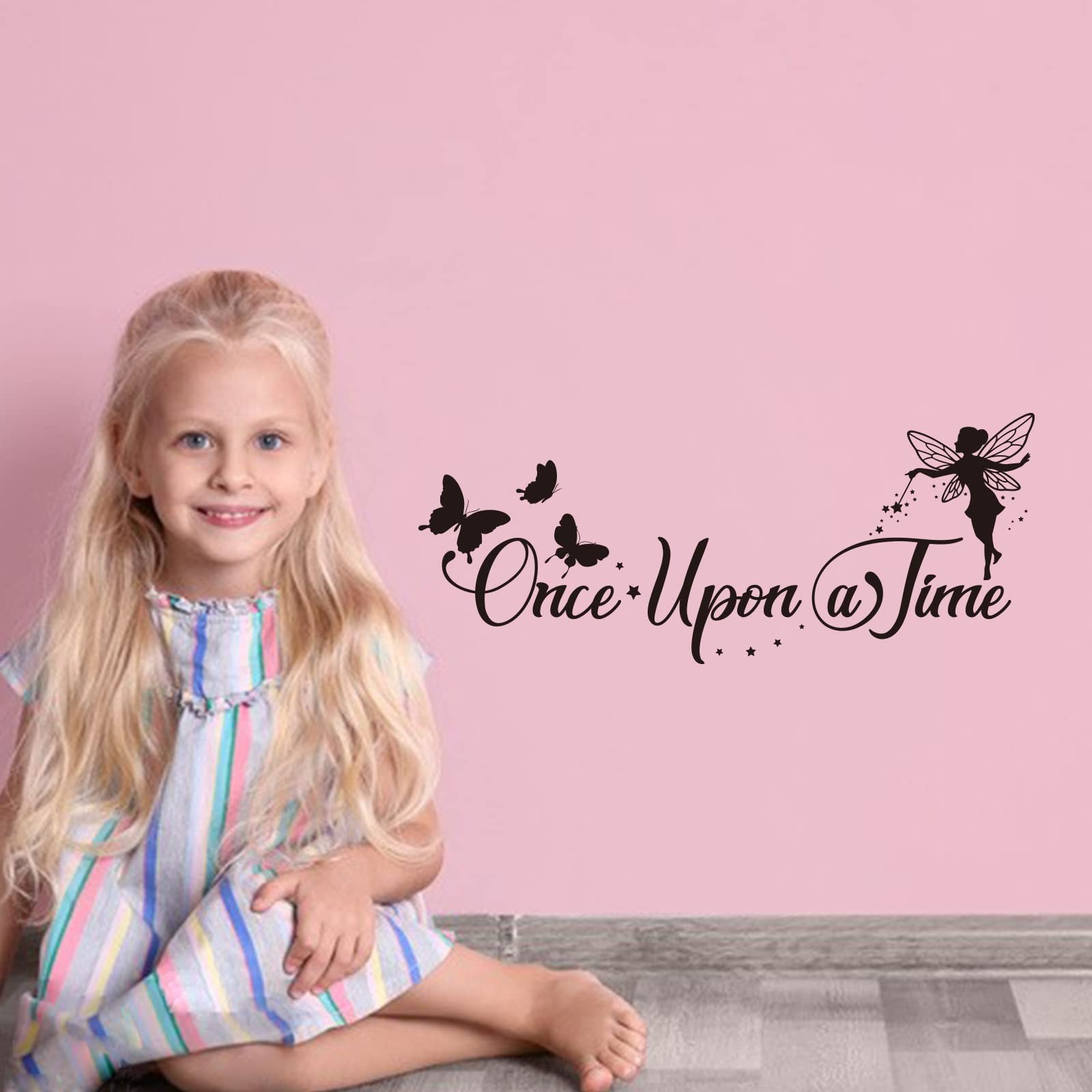 Fairy Tales Wall Sticker Once Upon a Time Wall Decals Peel and Stick Vinyl Ar…