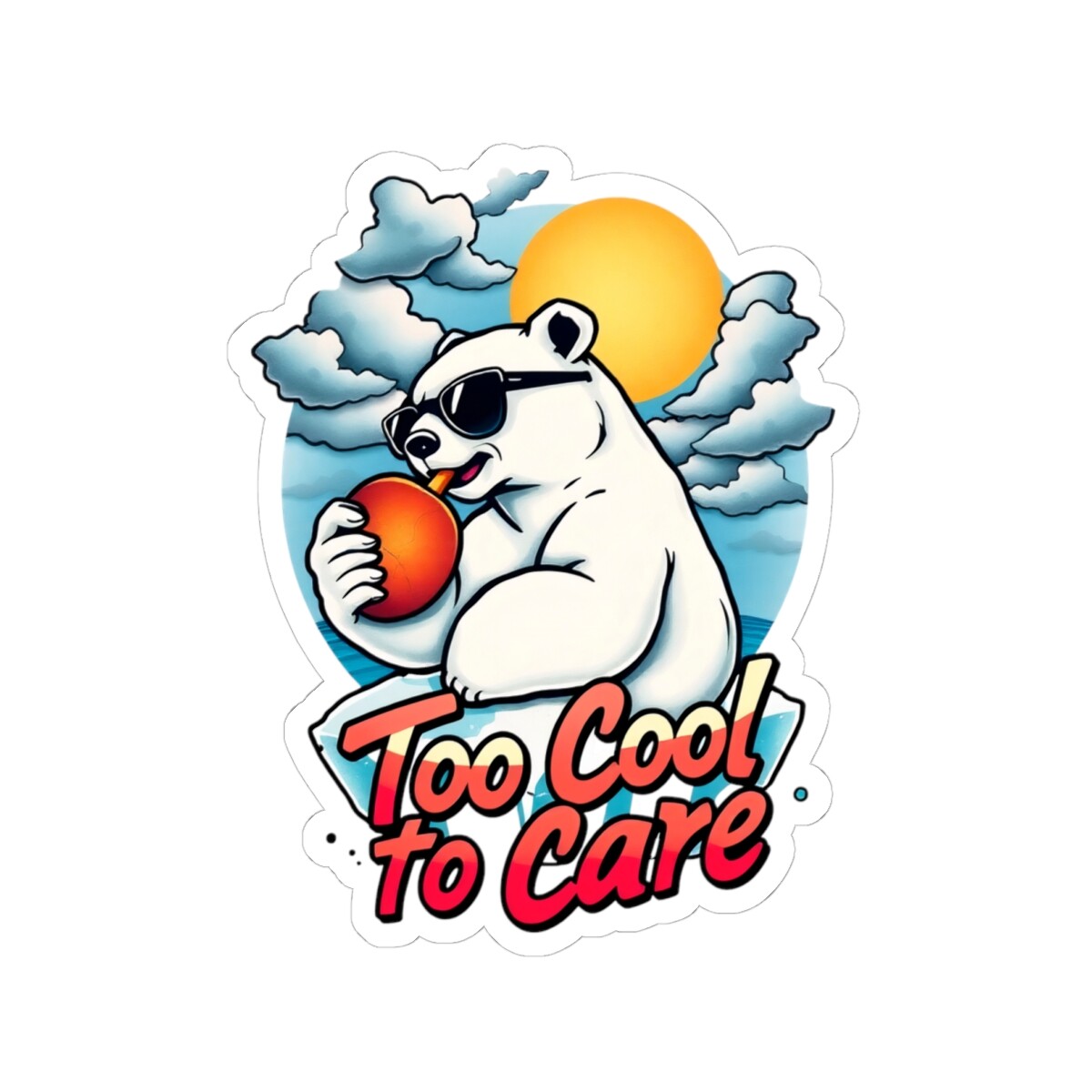 Adorable Kiss-Cut Stickers, Trendy Decor for Laptops, Water Bottles, Gift, Too