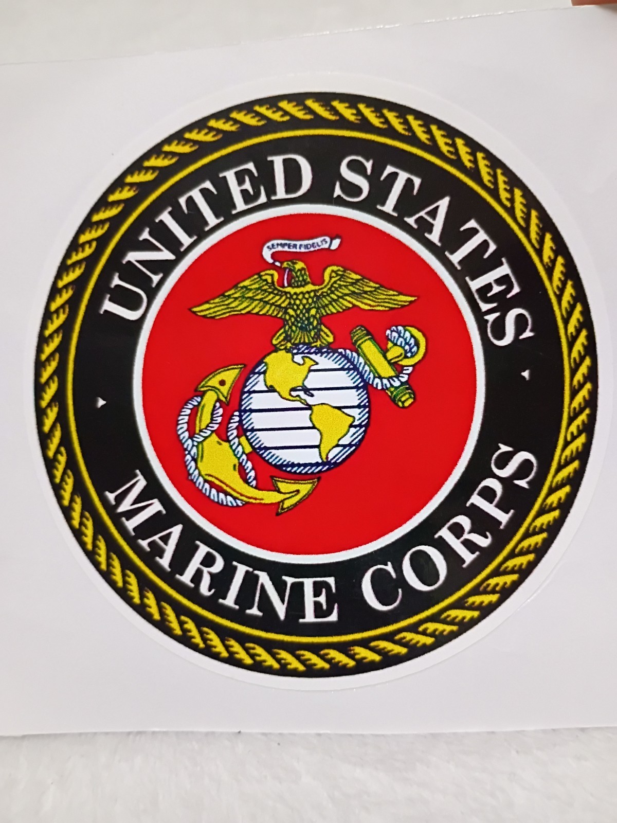 4" U.S. Marine Corps Car Decal/Sticker