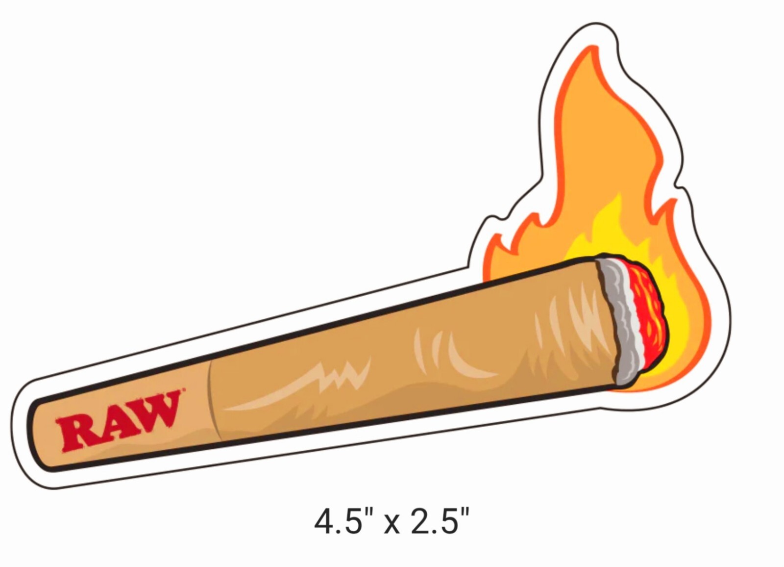 RAW NATURAL ROLLING PAPERS / CONES 9 PIECE COLLECTORS STICKER PACKAGE *GENUINE*