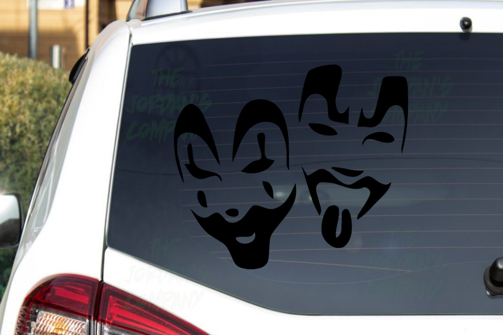 Juggalo Faces ICP -Man CNC cut Decal Vinyl Sticker -Pic from multi colors! O651