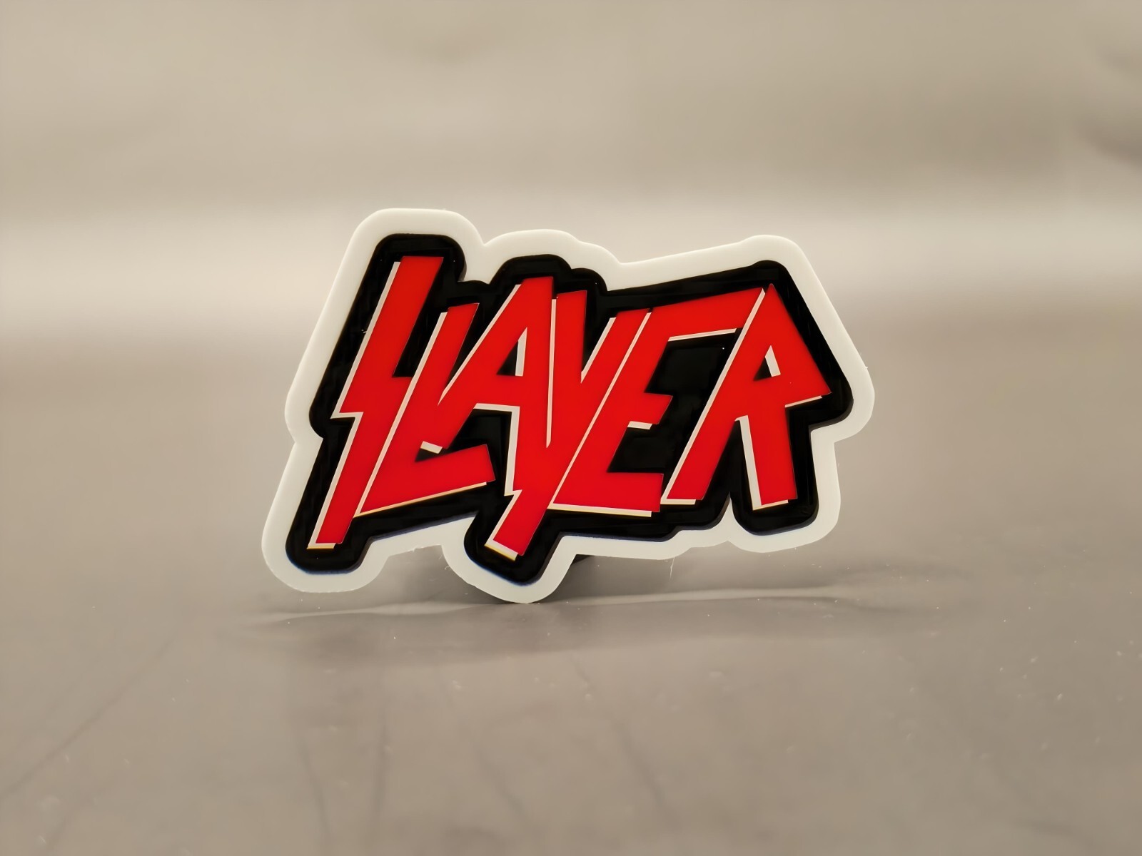 Slayer Inspired Stickers Jeff Hanneman Thrash Metal Band Logo Vinyl Decals