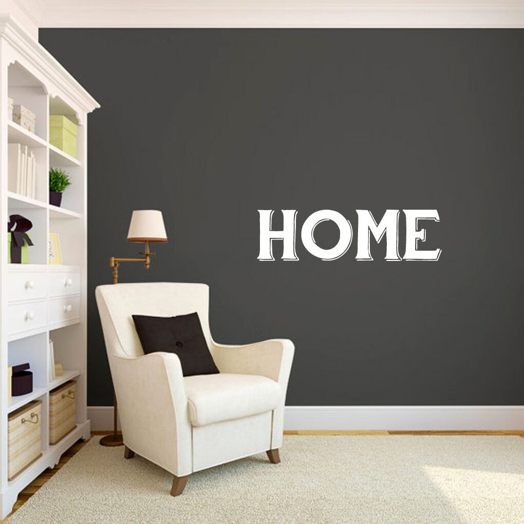 Home Wall Decal – Welcome, Entryway, Family Room, Living Room, Wall Sticker