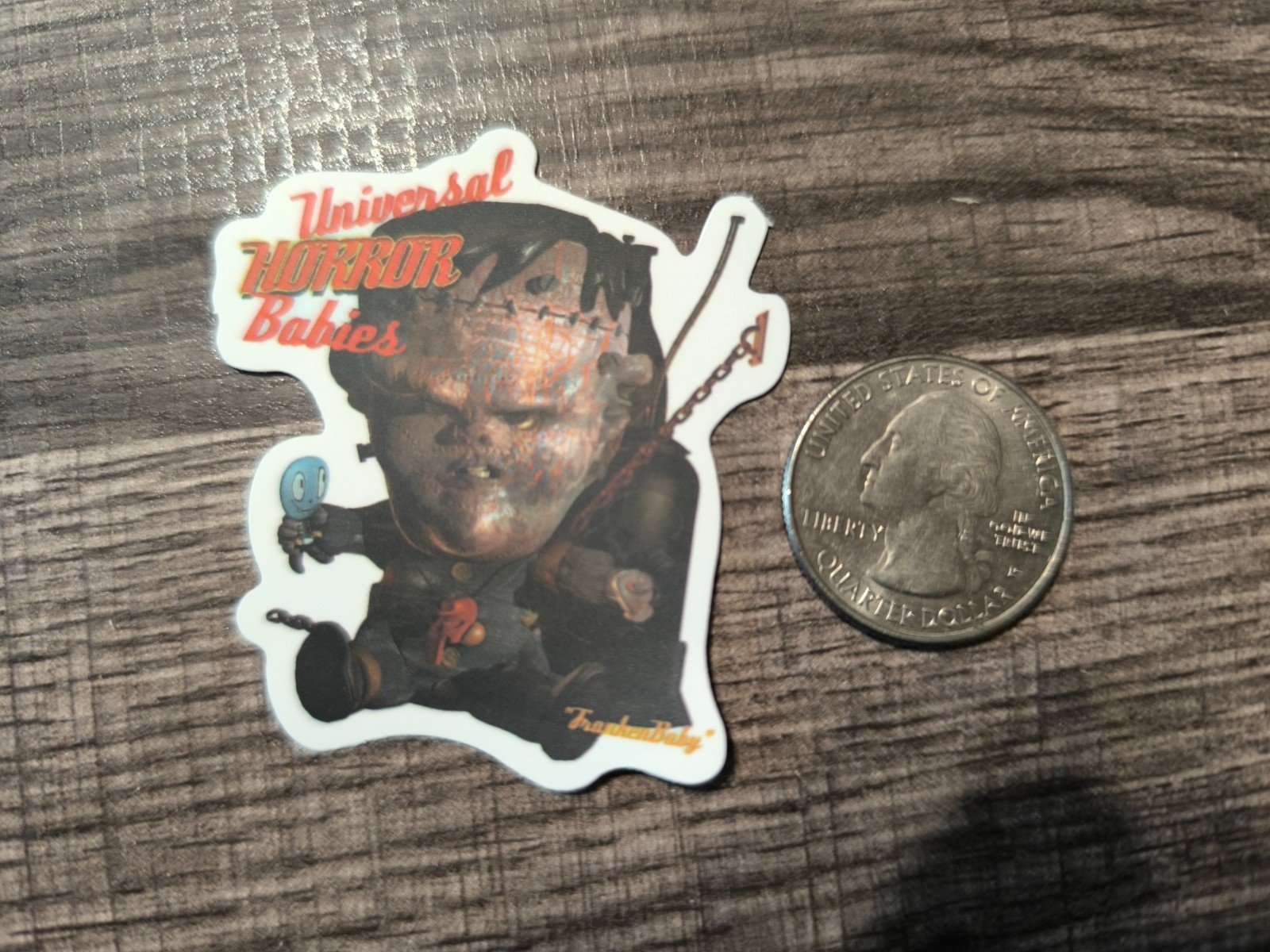 Universal Horror Babies Sticker Halloween Frankenstein Monster Monsters Fan Art!