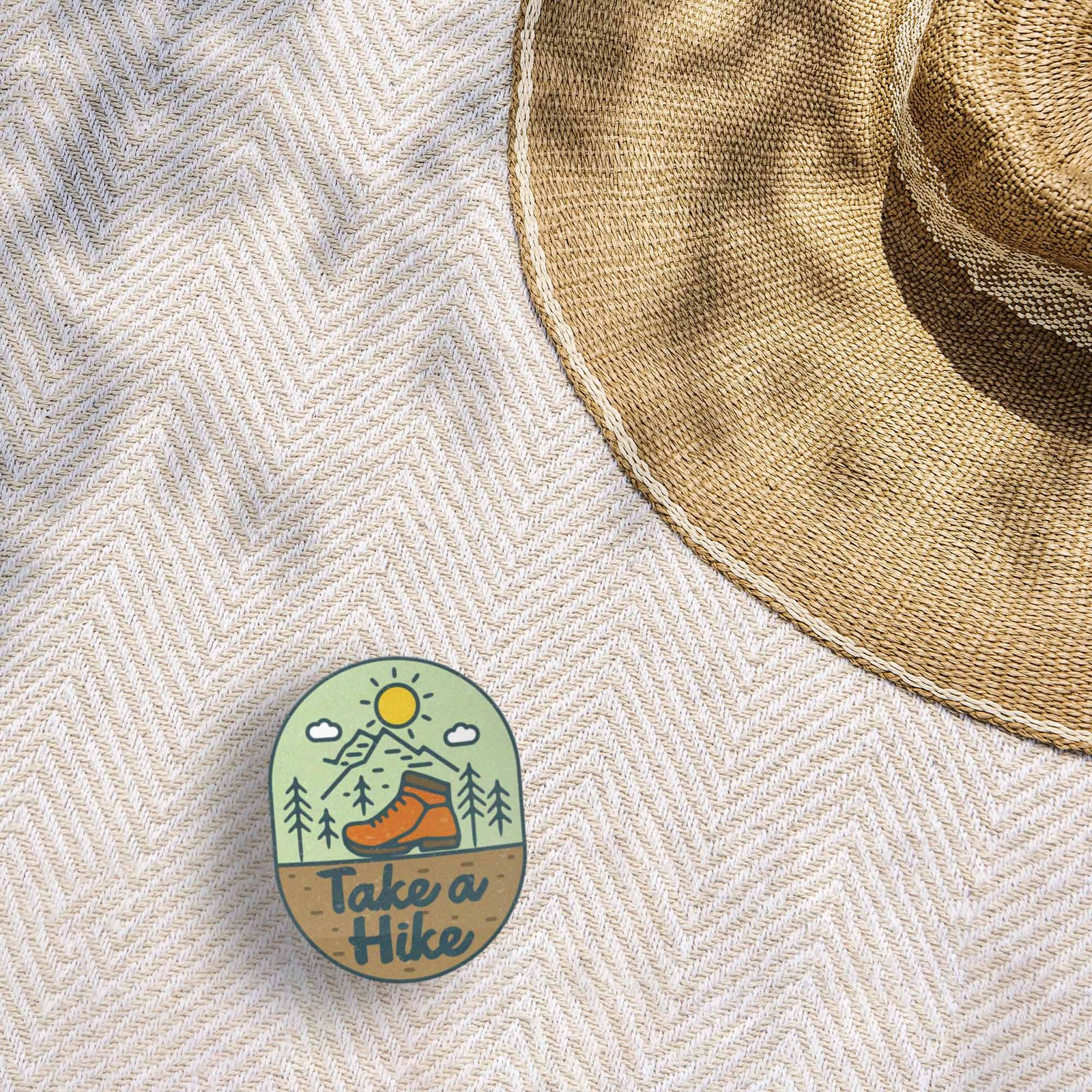Take a Hike Sticker – Cute Outdoors Decal