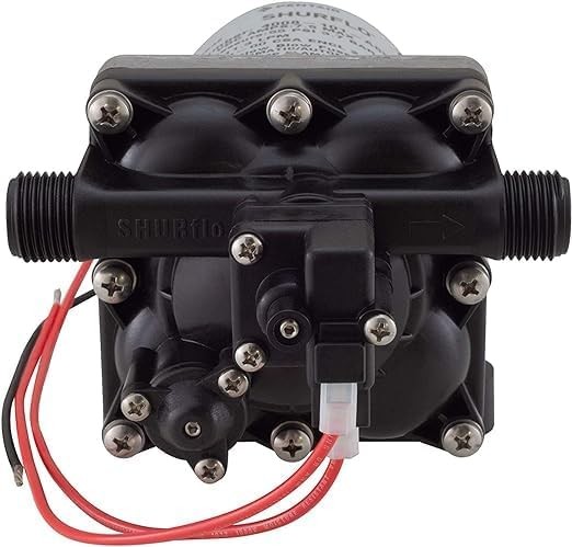 RV Water Pump 4008-101-A65/E65 | 3.0 GPM – 55 PSI | 12V Camper RV Water Pump | O