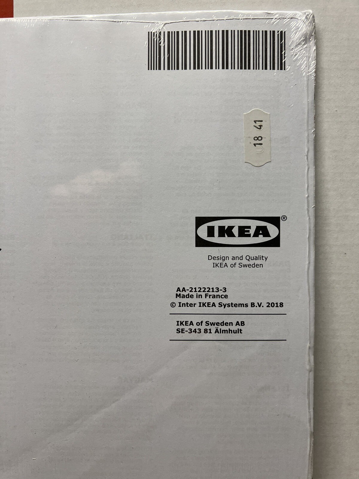 Ikea KINNARED Decorative Stickers Fern & Flowers 404.468.29 NEW