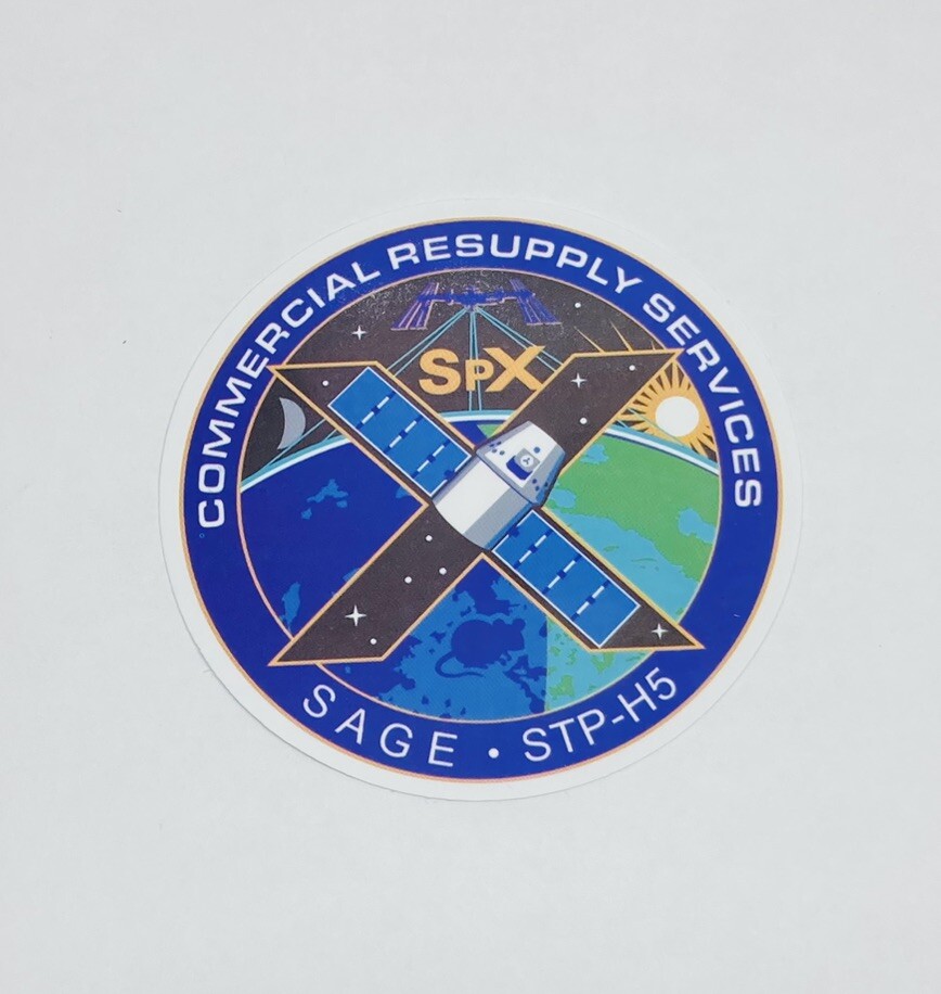 NASA Commercial Resupply Services Sticker STP H5 Vinyl Decal Art Travel NASA P1