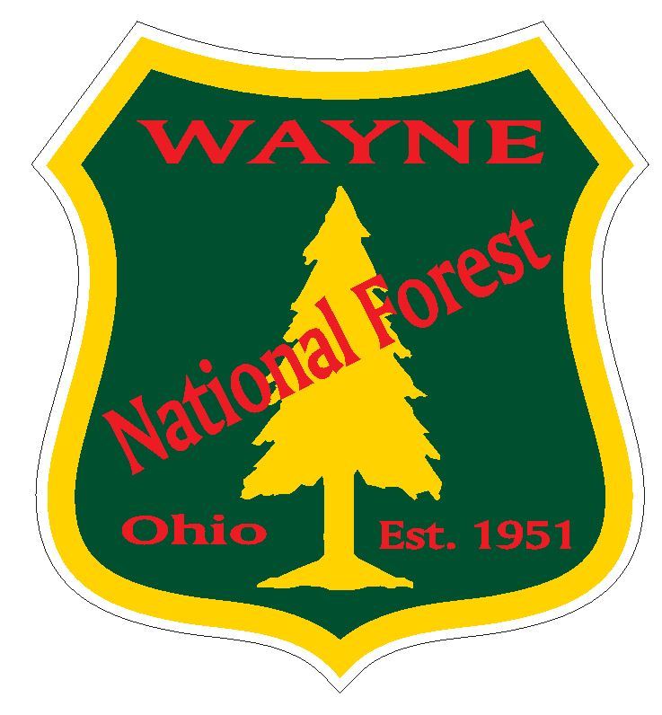 Wayne National Forest Sticker R3328 Ohio YOU CHOOSE SIZE