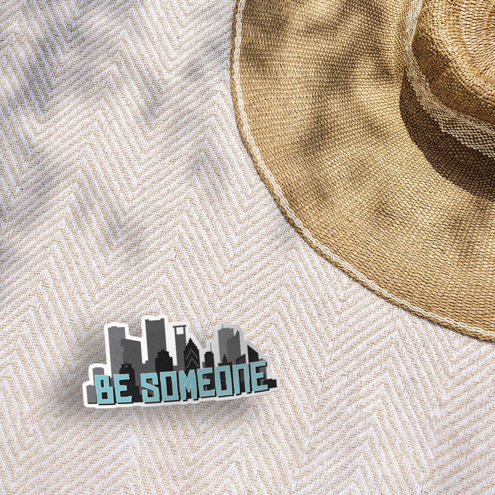 Be Someone Houston Sticker – Cool Texas Decals
