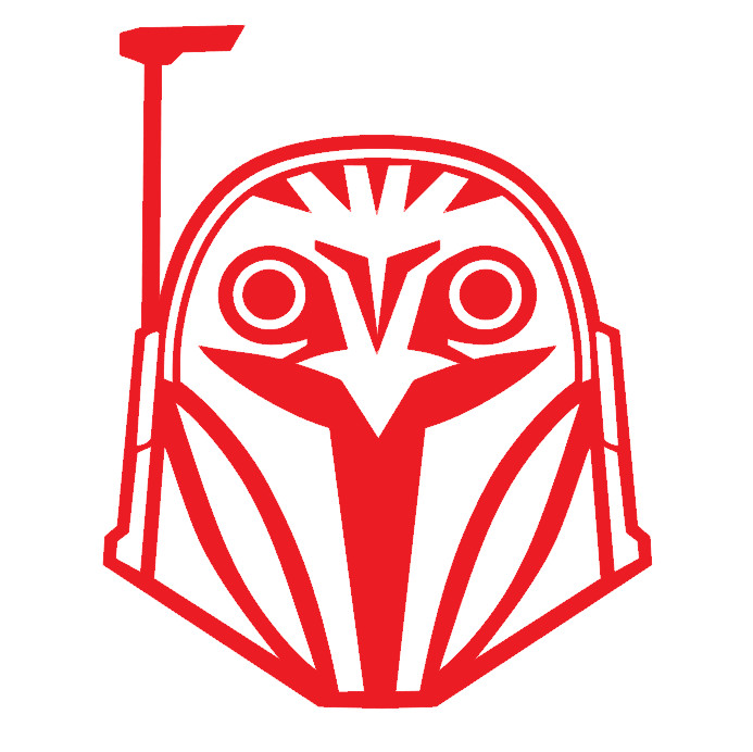 BO KATAN KRYZE, MANDALORIAN, STAR WARS Decal Stickers for Cars, Windows, Laptop