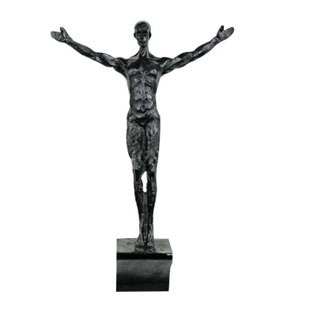 Climbing Athlete Man Art Sports Wall Hanging Ornaments Home Figures Miniatures R