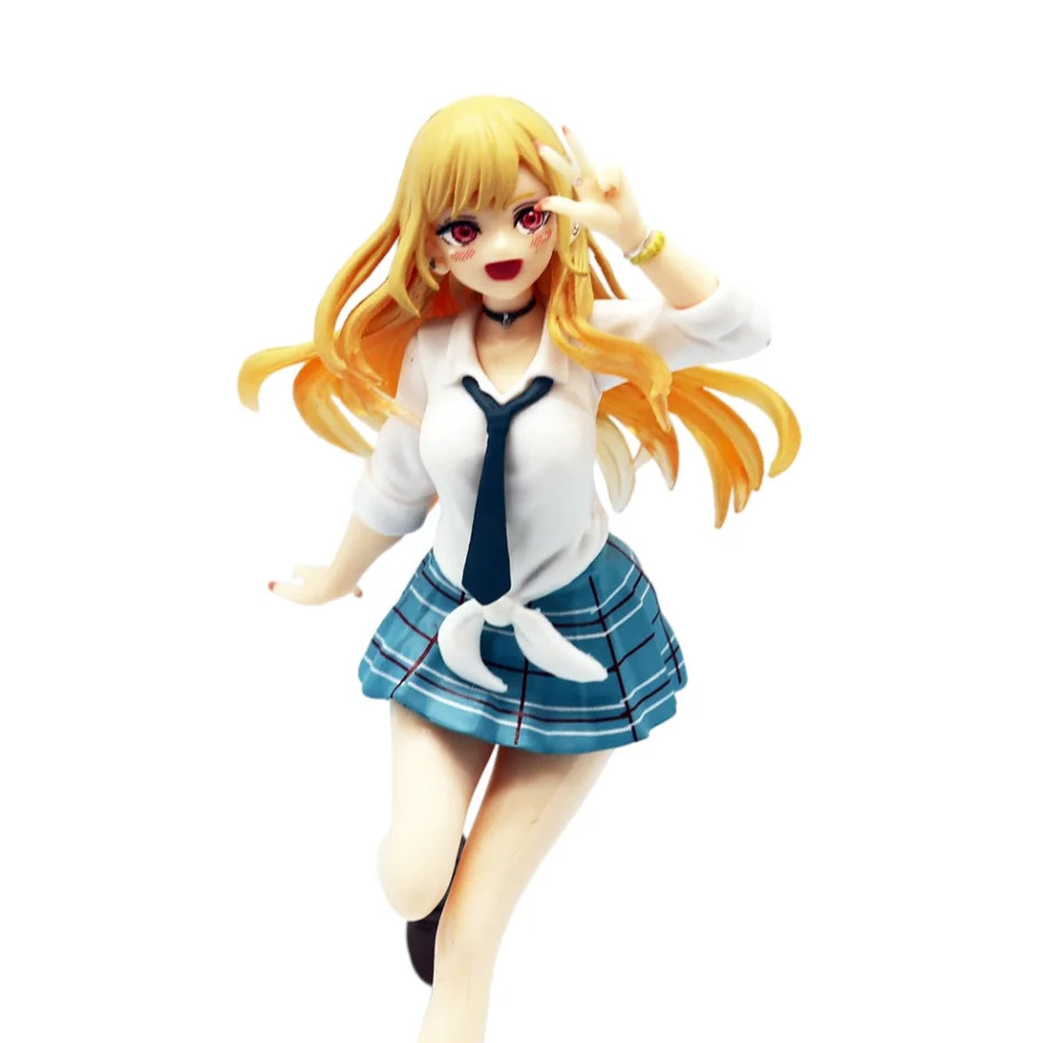 18cm My Dress-Up Anime Figure Black Maid Outfit Kitagawa Marin Action Model Toy