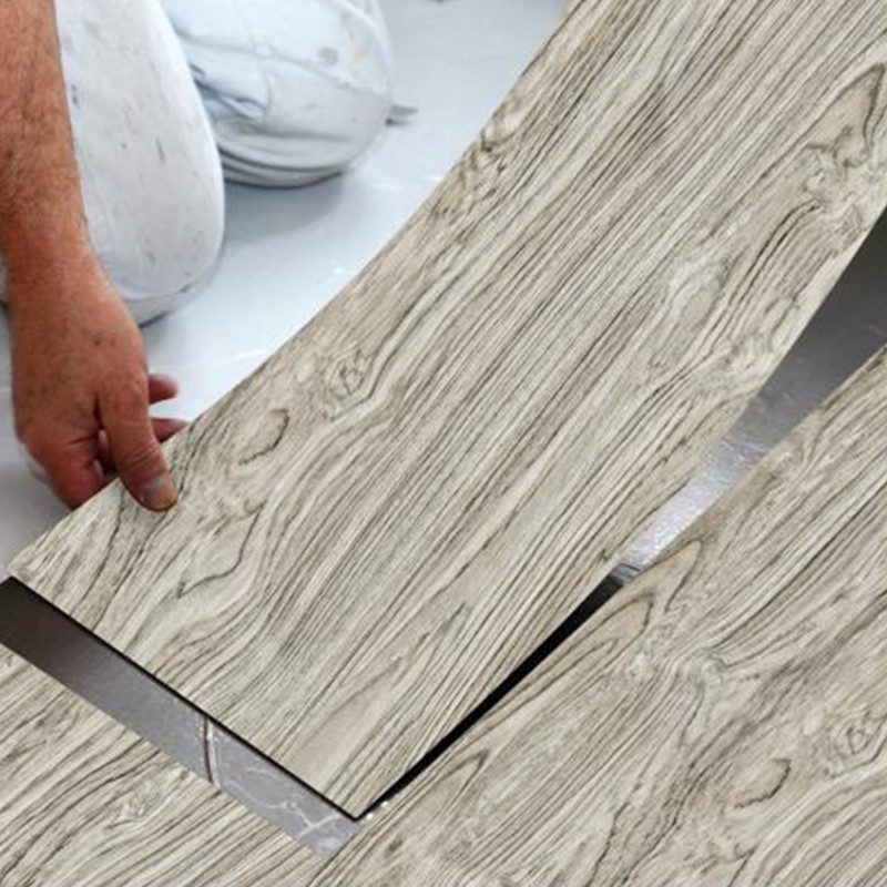 Floor Sticker Decoration Home Living Room Wood Grain 1 Roll Decal Room