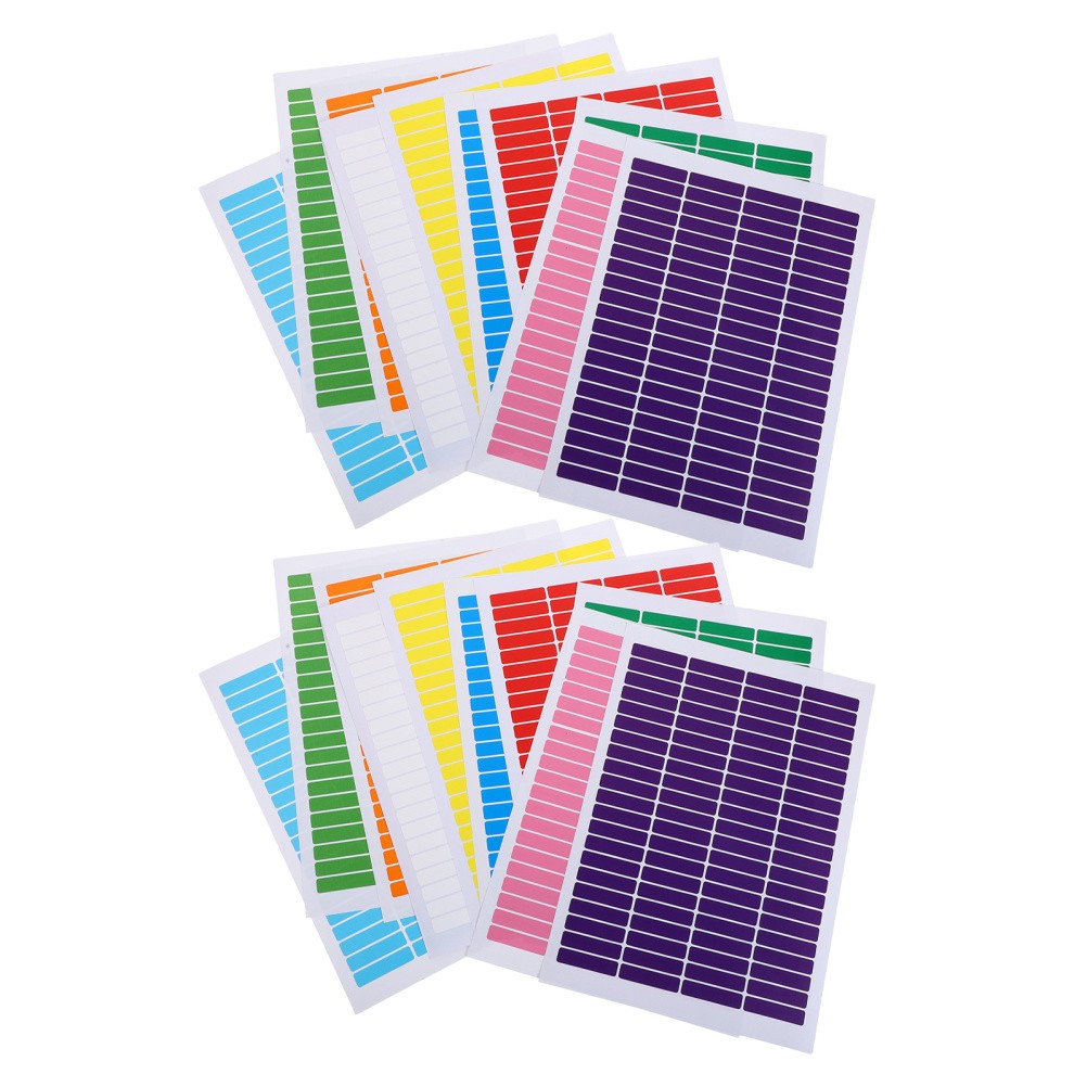 20 Sheets Waterproof Material Label Stickers Printer Paper for Handwritten