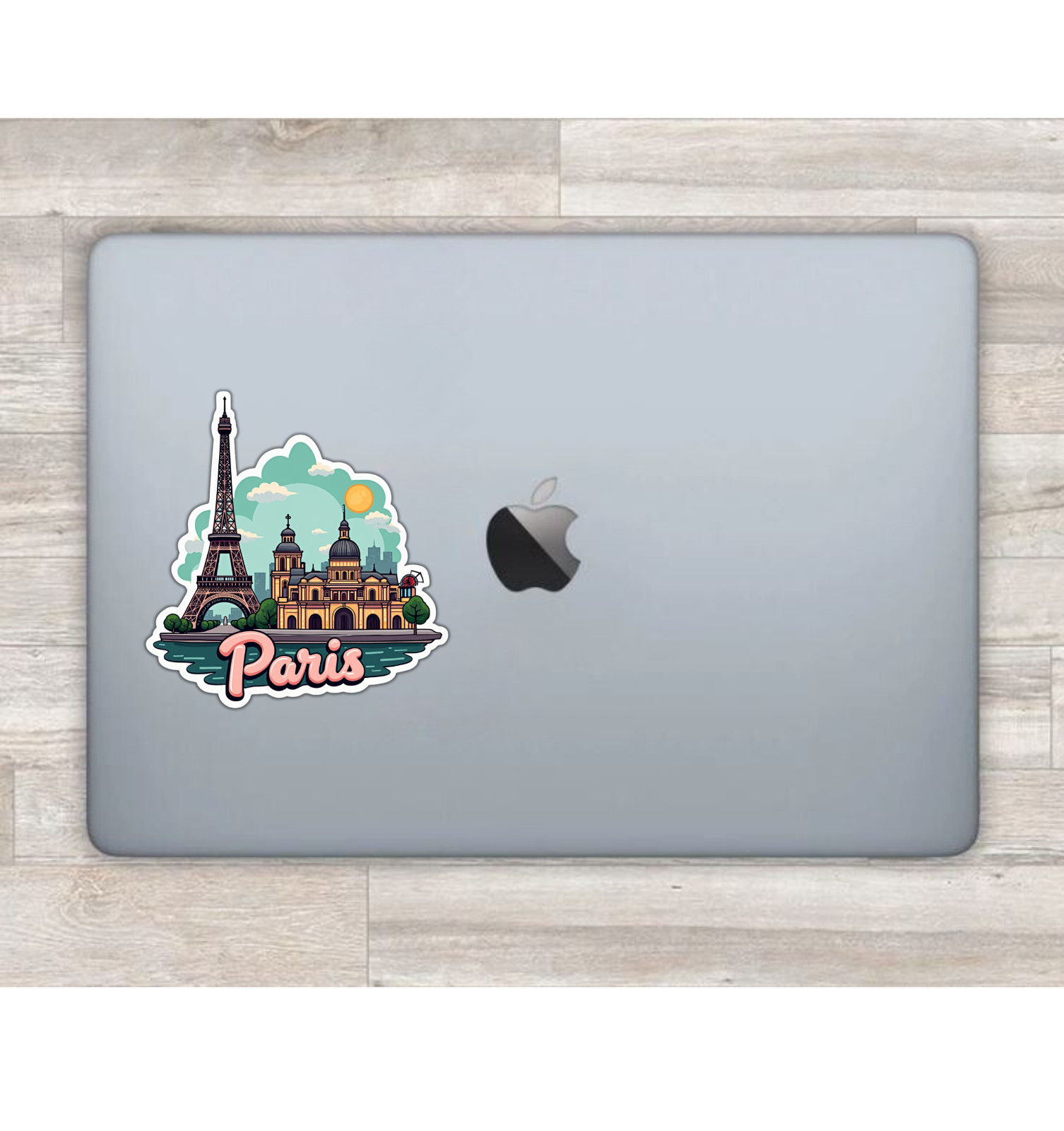 Paris France Fridge Magnet or Laptop Sticker