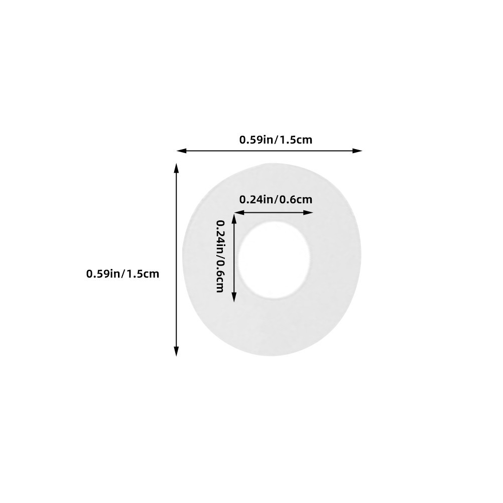 Punch Reinforcers Stickers Pvc Reinforcement Labels Binder Hole Repair