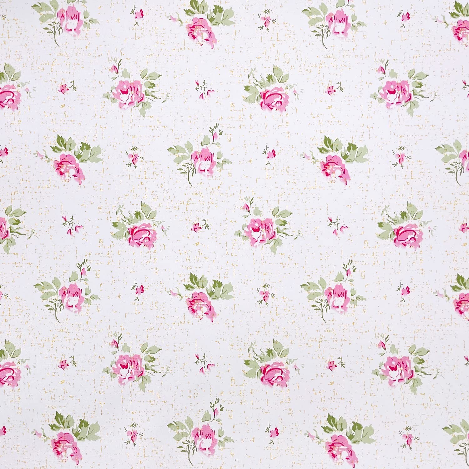 32.8ft Roll Pink Rose Shelf Liner Peel and Stick Wallpaper Revamp Furniture W…