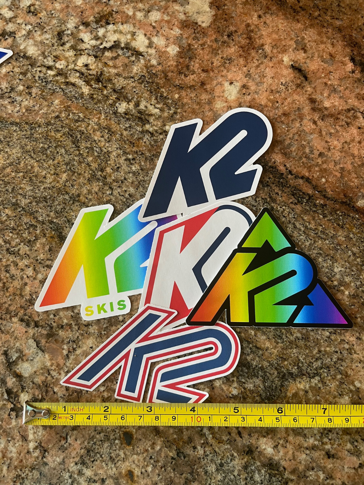 K2 Sticker Pack / Lot – 9 Ski Snowboard vinyl decals