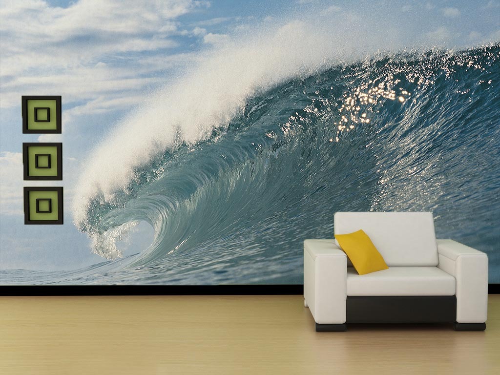 3D Giant Wave 63 Wall Paper Wall Print Decal Wall Deco Indoor Wall AJ Wall Paper