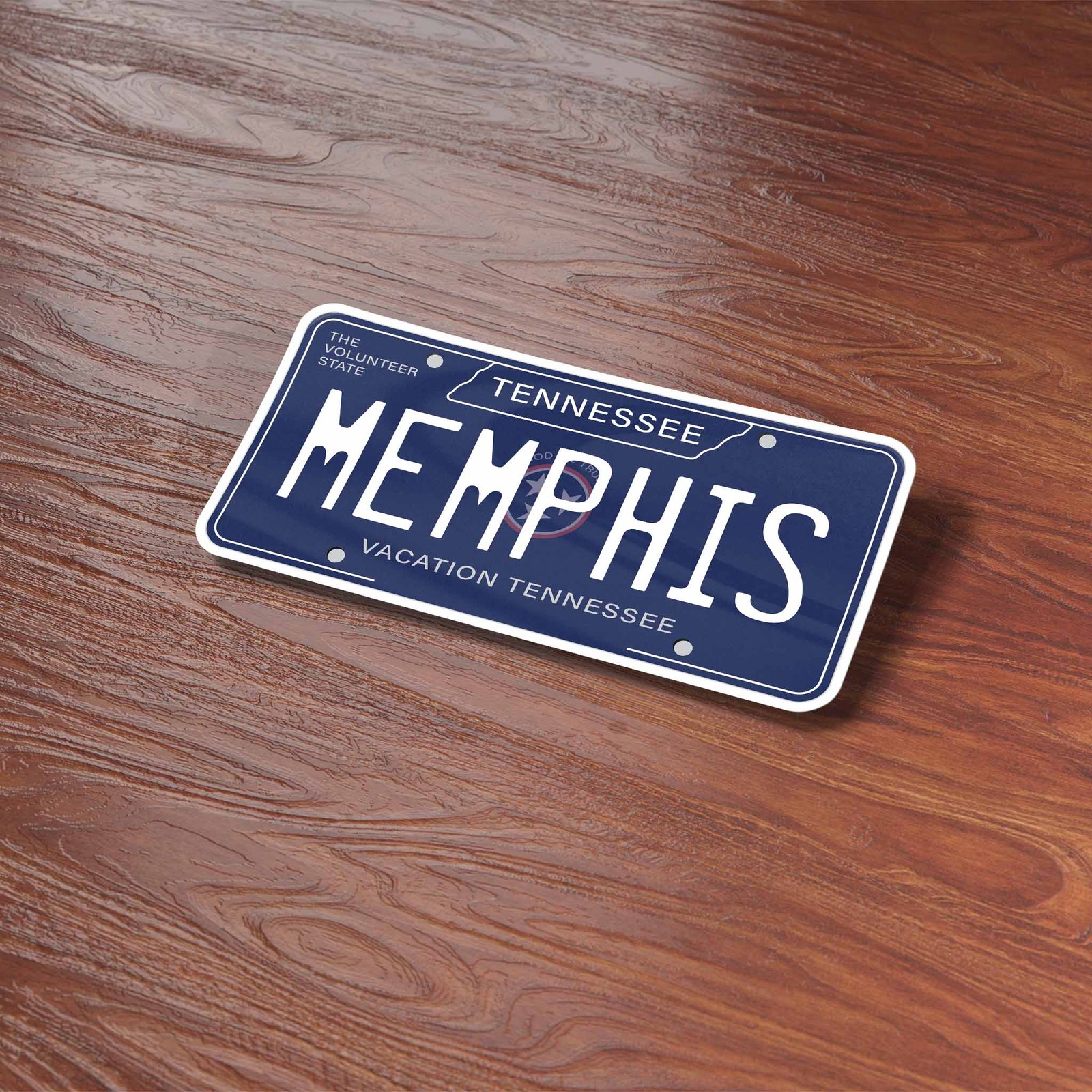 Memphis Tennessee License Plate Sticker