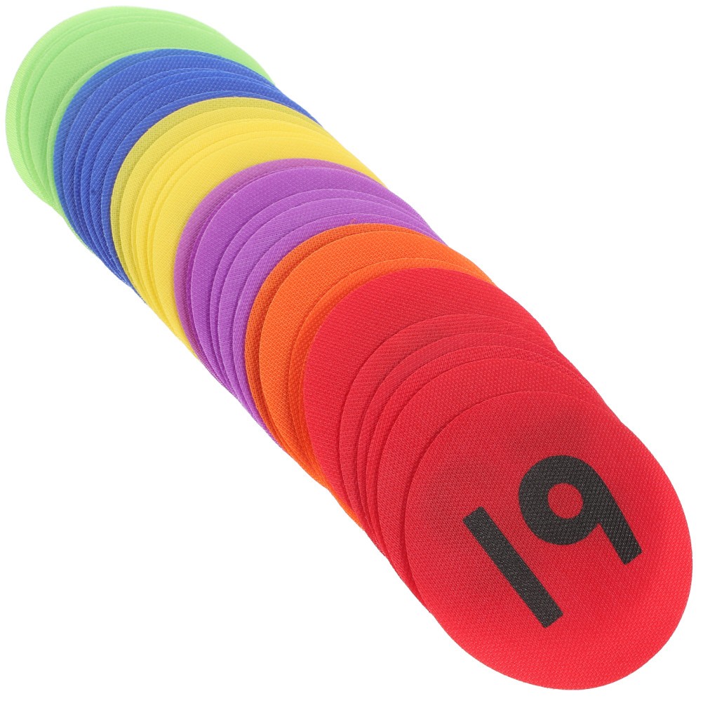 36 Sheets Floor Numbered Dots Self Adhesive Marker Carpet Markers for Kids