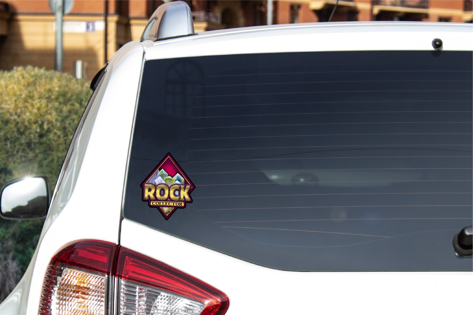 Rock Collector Decal Sticker Pretty Trail Walking Stone Collection Stones Gems