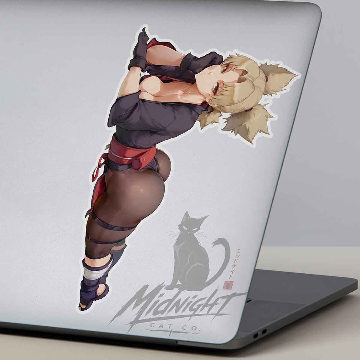 Temari Waifu 6" Sticker Anime Manga Laptop Skateboard Car Tool box