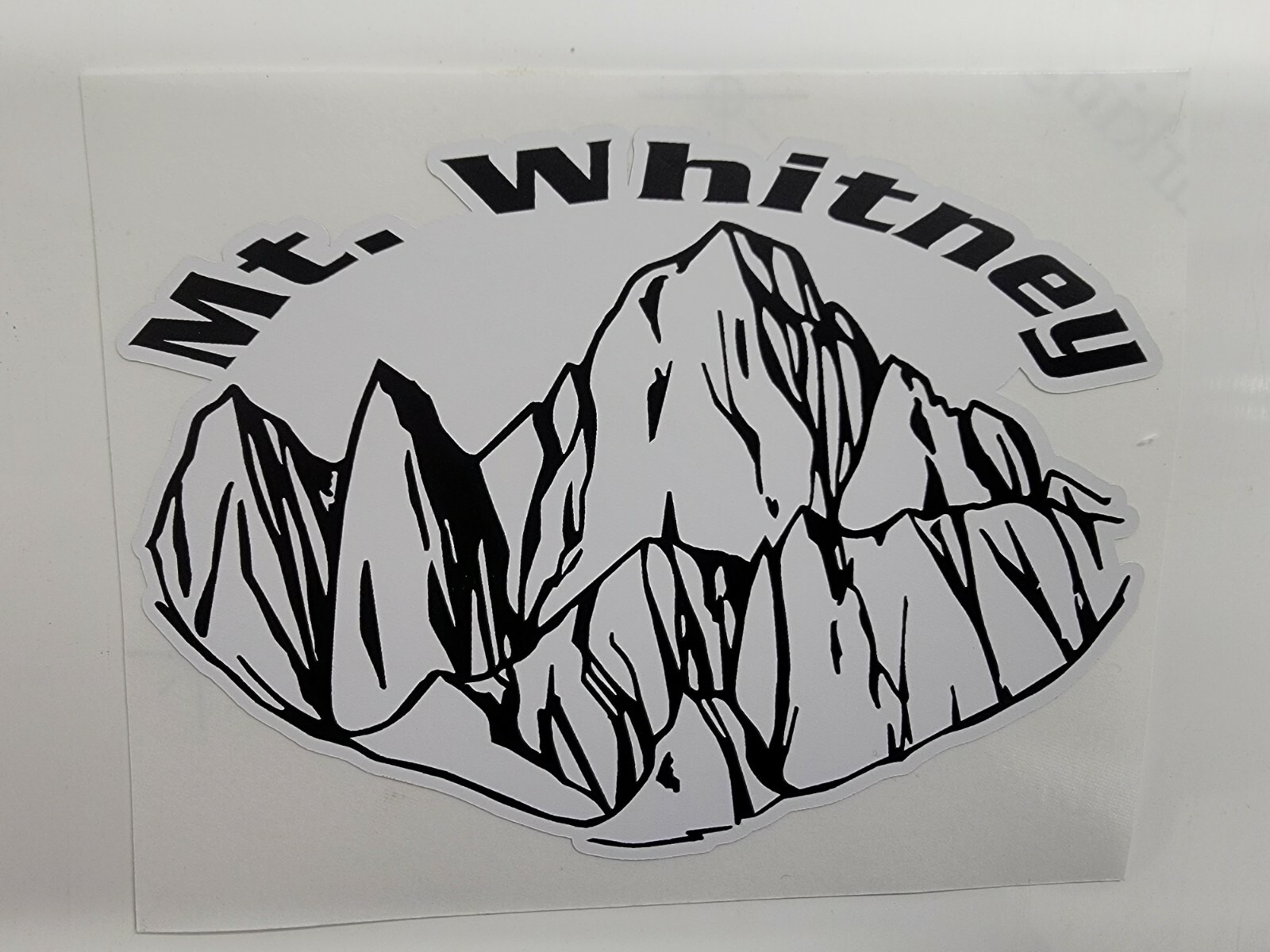 Mt Whitney LONE PINE California Sticker Decal R1036 Highway Sign Road Sign clr