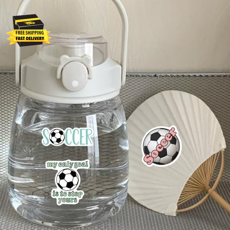 150 PCS World Cup Football Soccer Stickers Soccer Sports Stickers Vinyl Waterpro