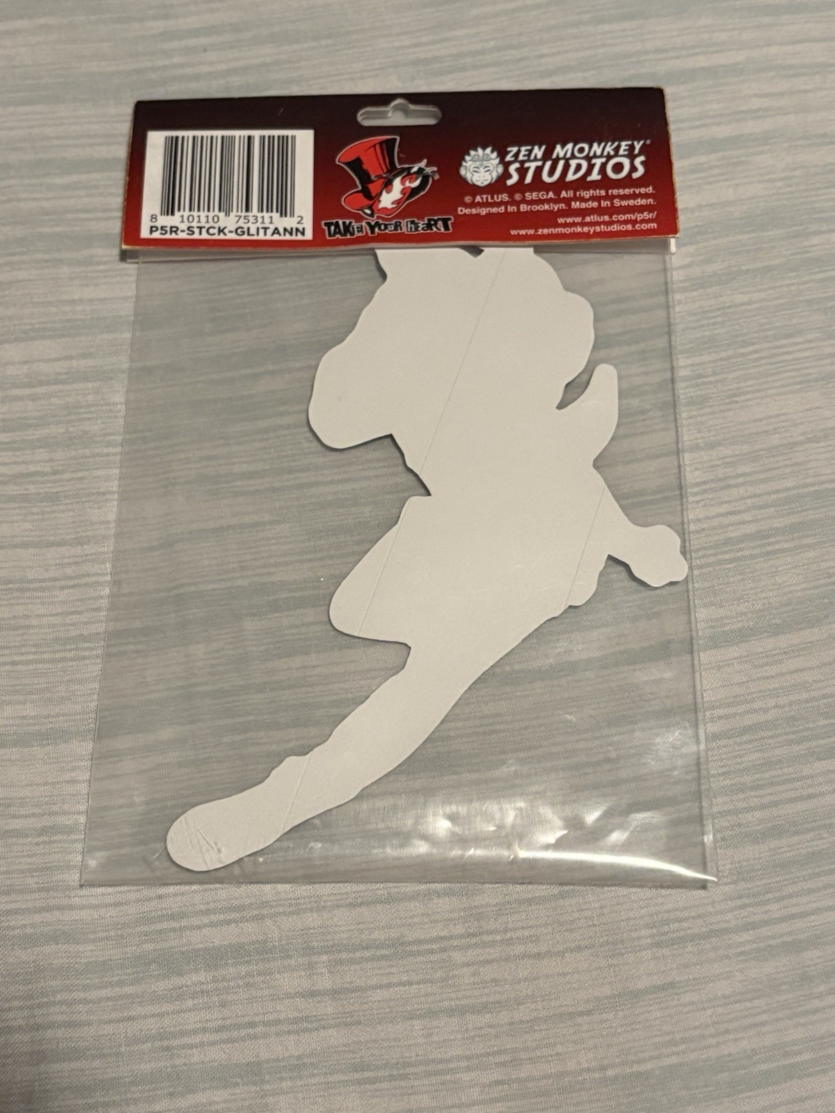 Persona 5 Royal Ann Takamaki Mega Sticker Vinyl Glitter Official New Sealed
