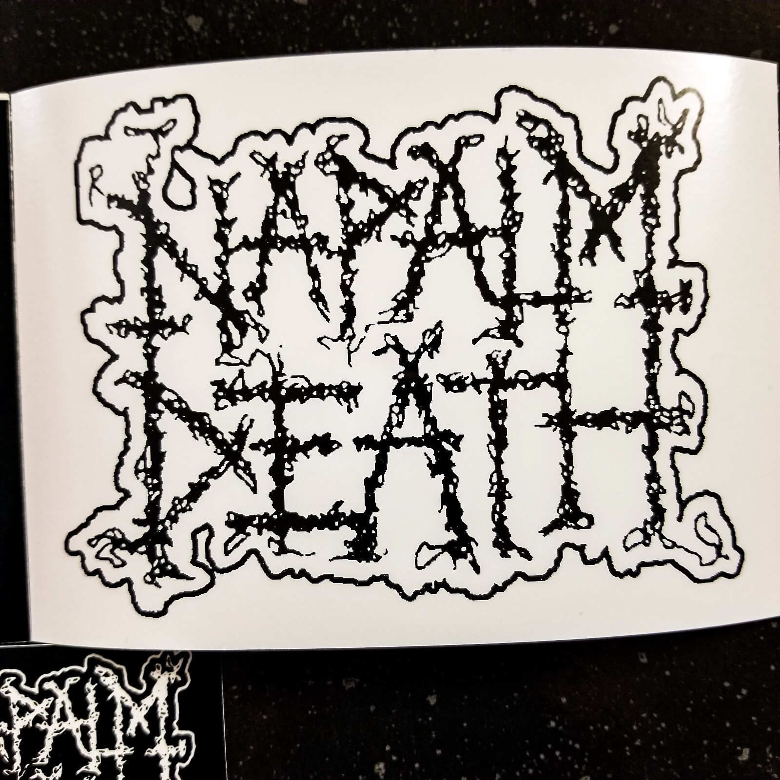Napalm Death 5 x 4" Waterproof Vinyl Sticker Decal [💪 HQ Durability!] Grind