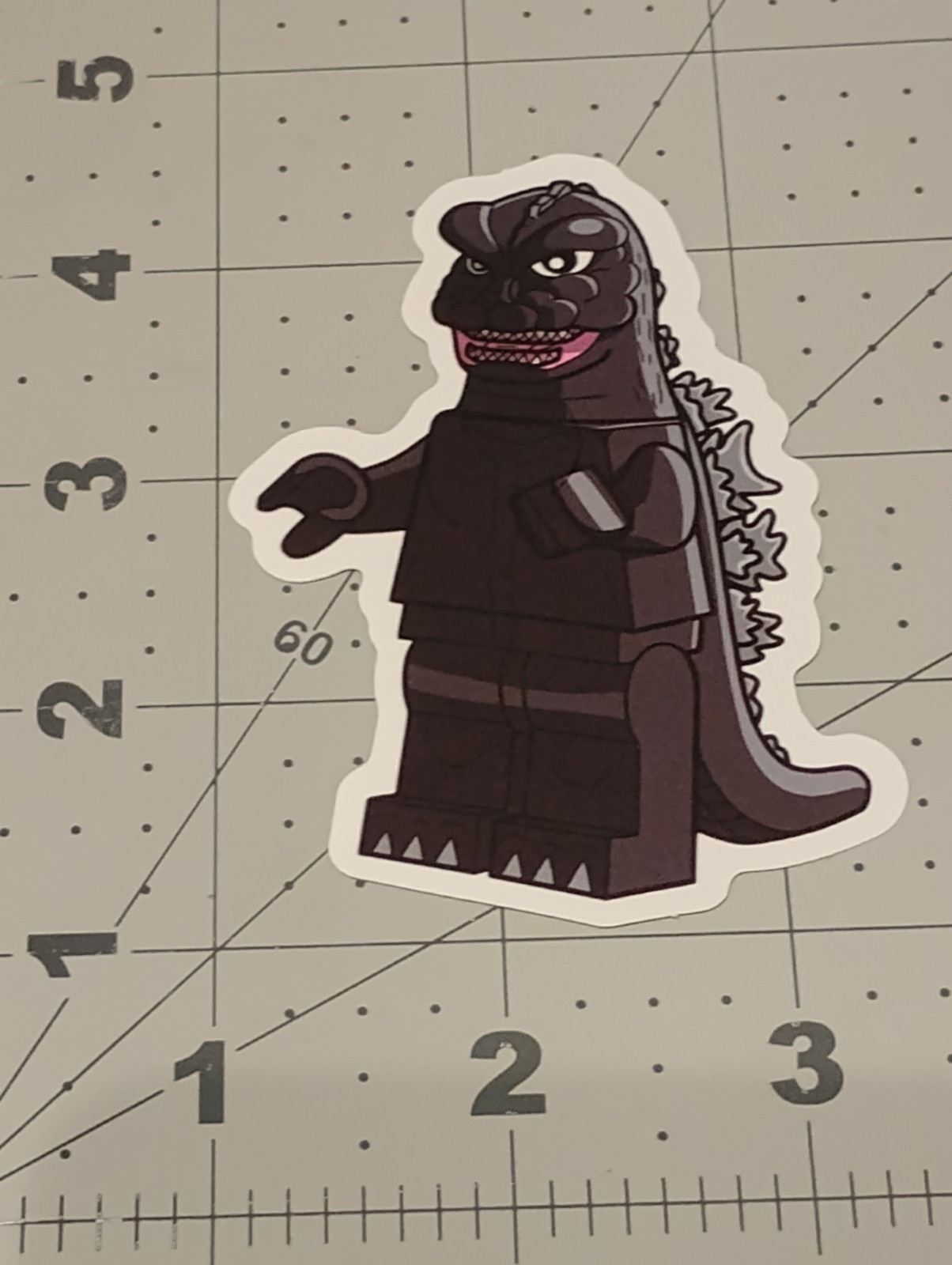 Lego Godzilla Sticker Vinyl Decal Car Laptop Skateboard Graphic