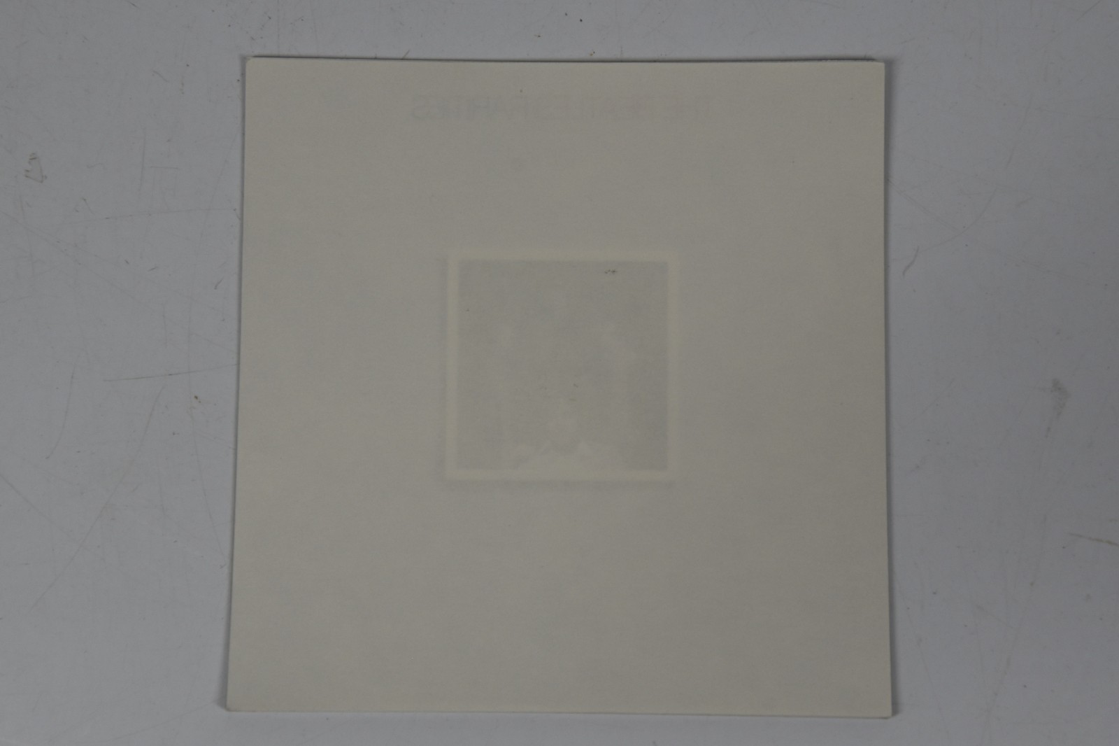 Vintage Beatles Rarities Record Insert Cover Art 6" Art Print 45 Size Paper ONLY