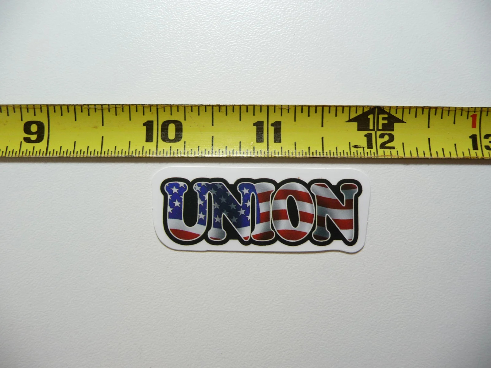 UNION US FLAG SMALL STICKER DECAL JOB OCCUPATION PROFESSION FUNNY