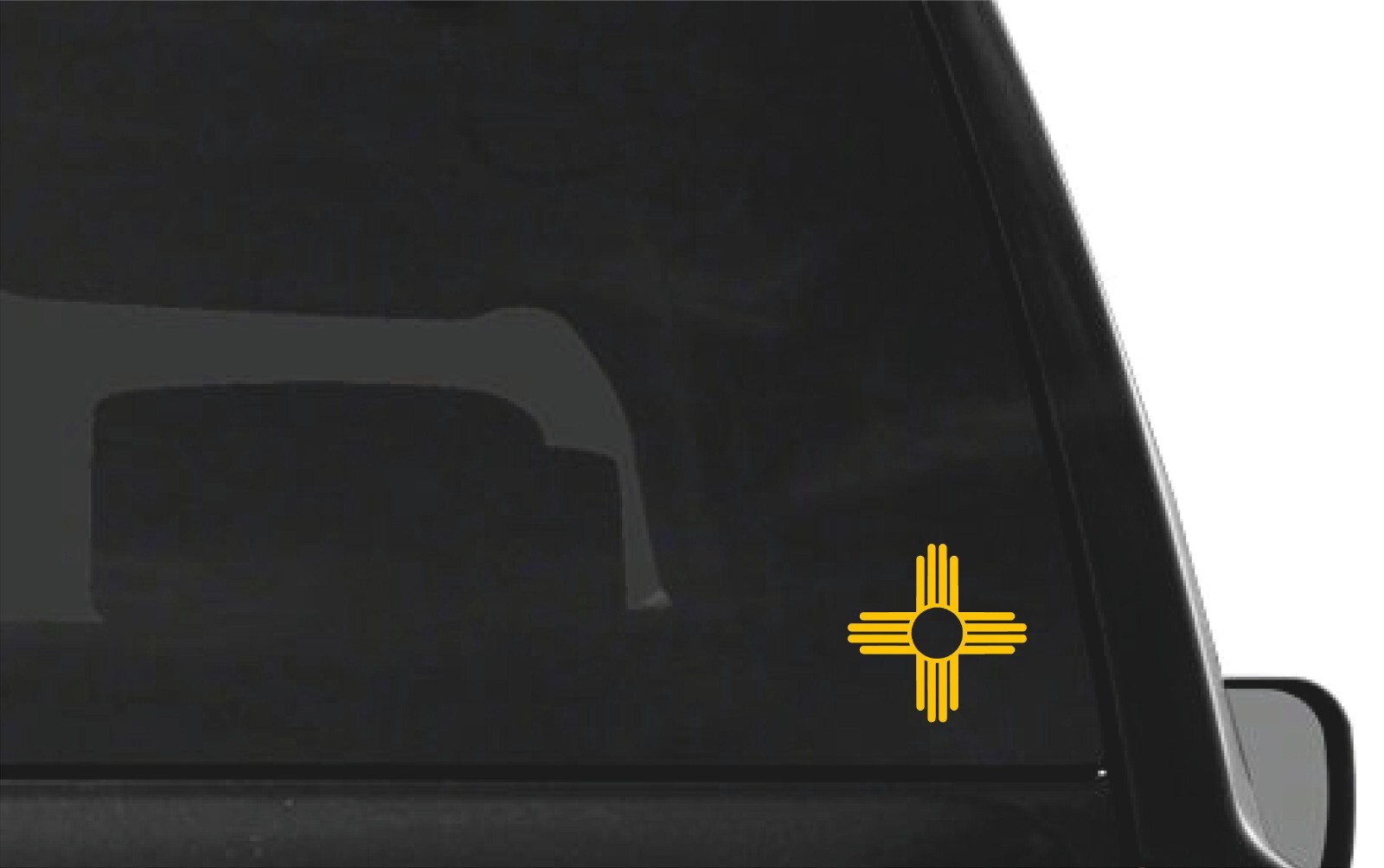 New Mexico Zia Symbol Decal symbol Window State Flag sun Vinyl Sticker