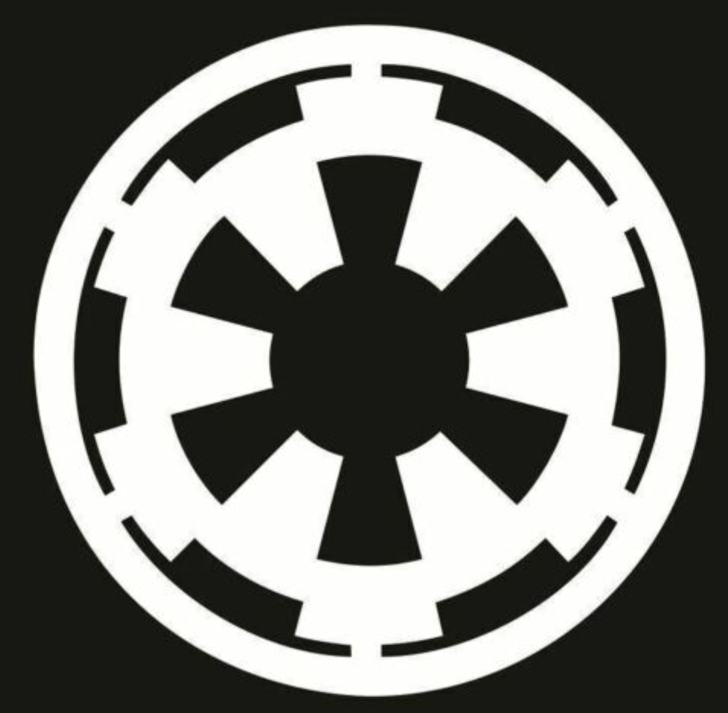 Empire Logo Decal / Sticker – Choose Color & Size – Star Wars Darth Sith-