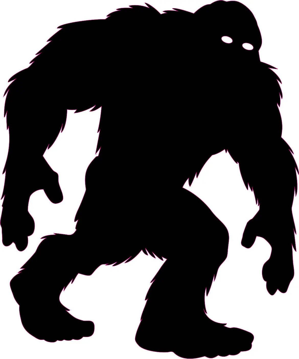 Yeti Bigfoot 48" Satin Black Decal