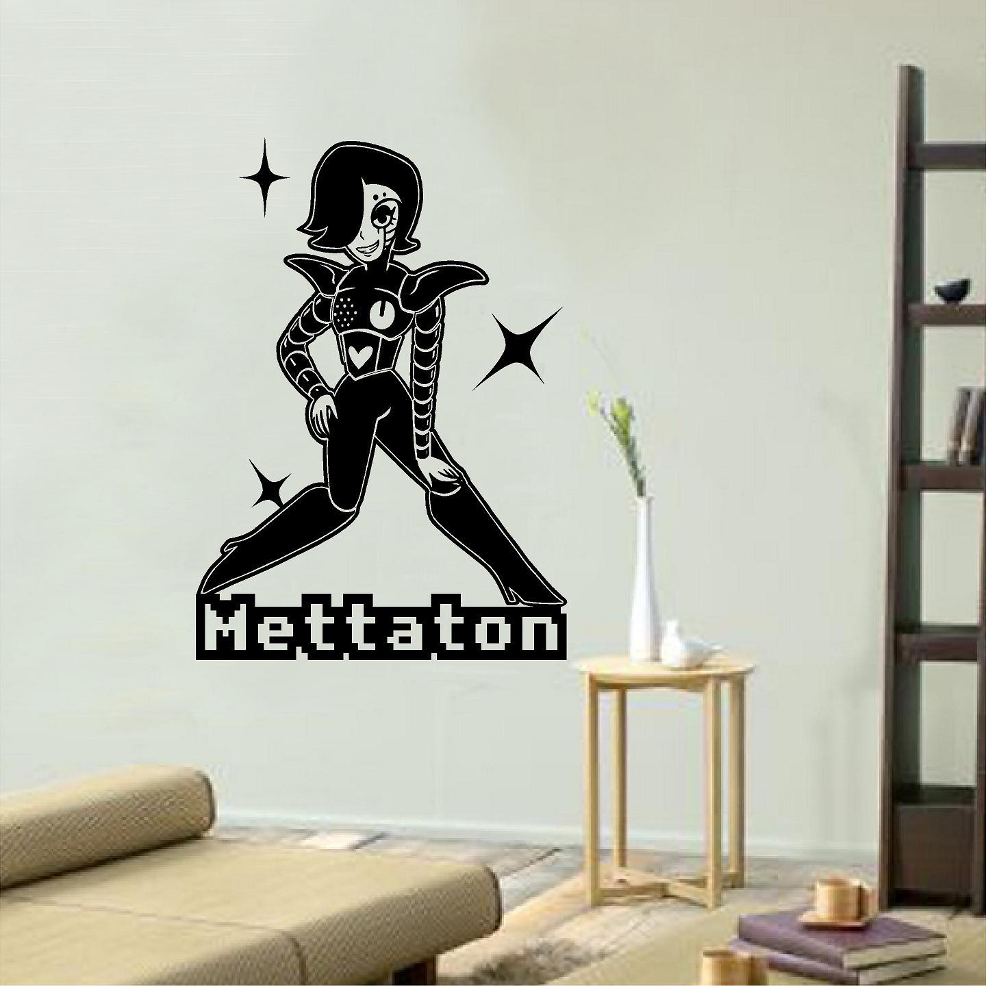 Vinyl Wall Decal. Sticker. Mettaton Undertale