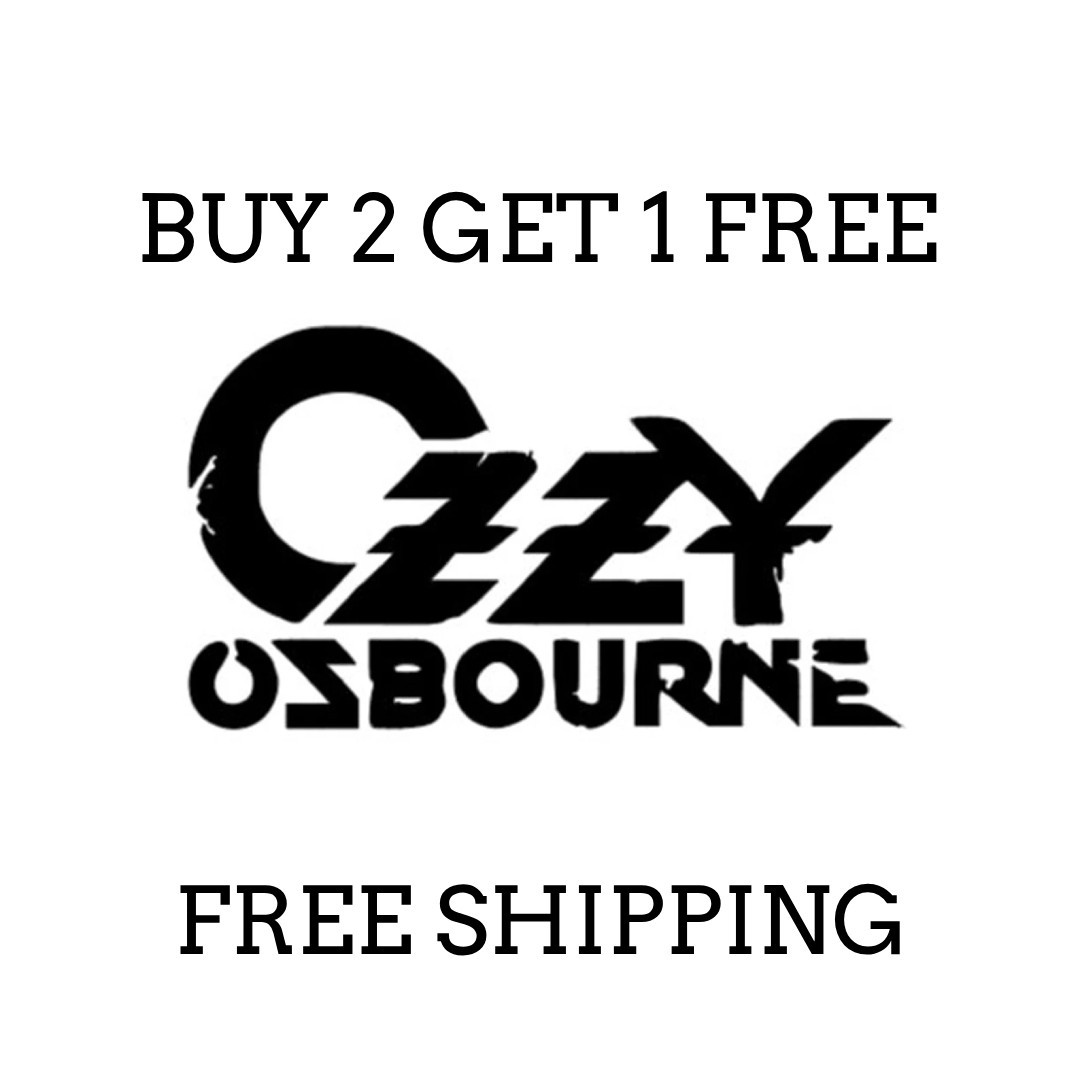 OZZY OSBOURNE Vinyl Die Cut Car Decal – FREE SHIPPING