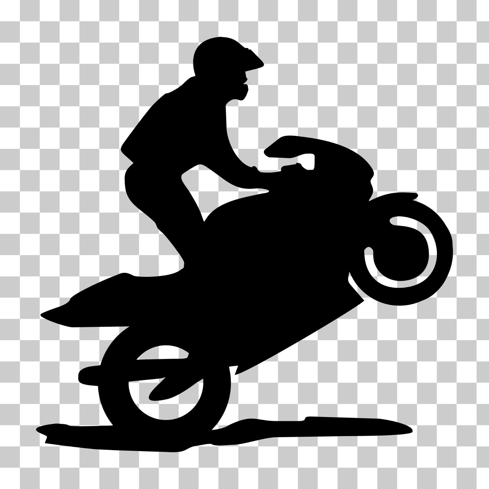 Street Bike Custom Vinyl Sticker Decal Sport Motorcycle Wheelie Stunt