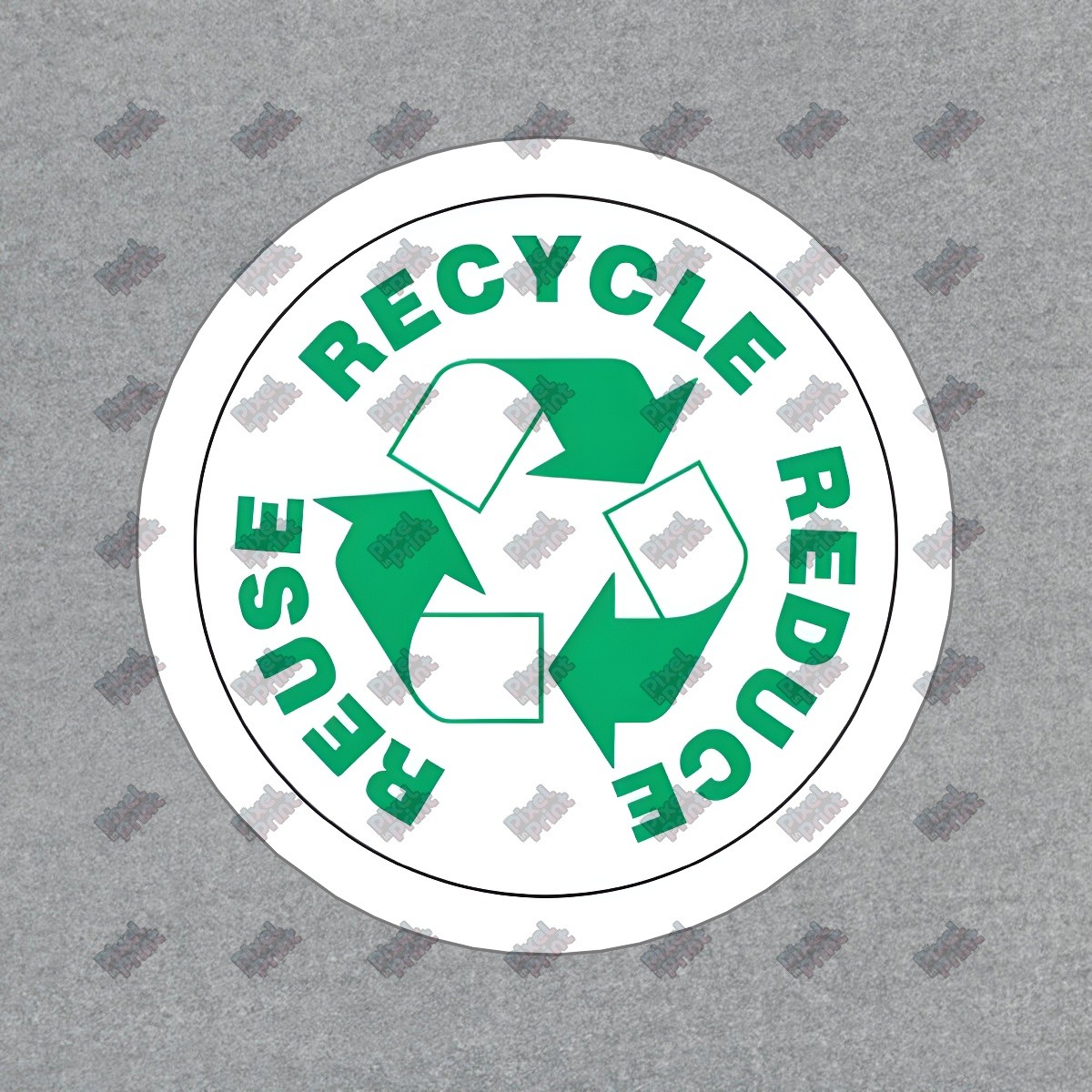 Eco Friendly Recycle Decal Reduce Reuse Recycle Vinyl Sticker for #191304