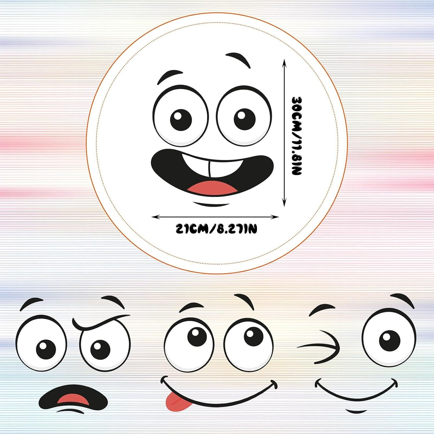 Humorous Trash Can Stickers – Cute Adhesive Decals for Indoor & Outdoor Use
