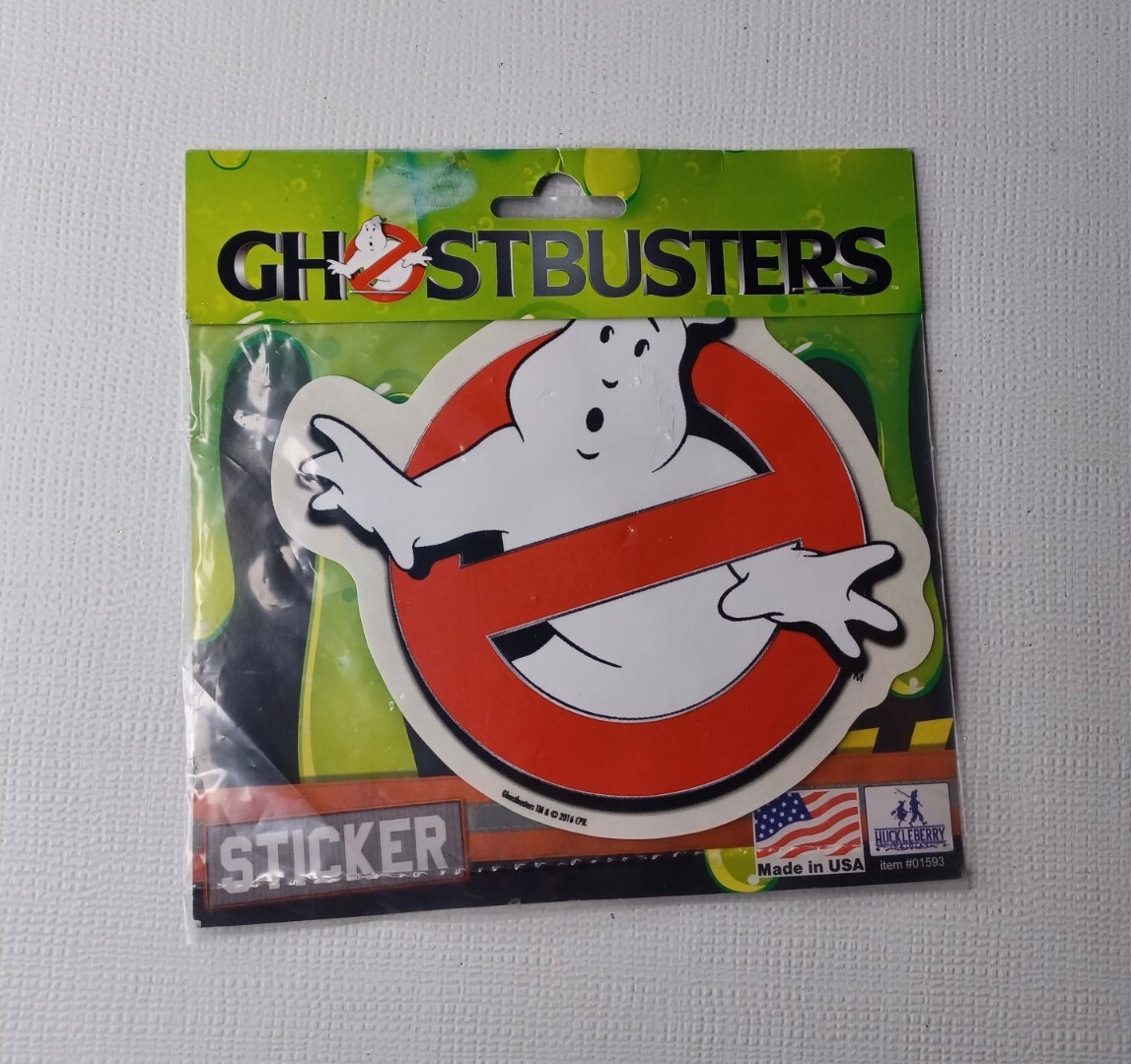 Ghostbusters Ghost Busters Vinyl Car Sticker Decal 5.5" x 4.75" New