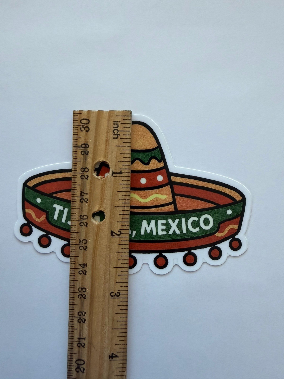 Tijuana Mexico Sombrero Sticker