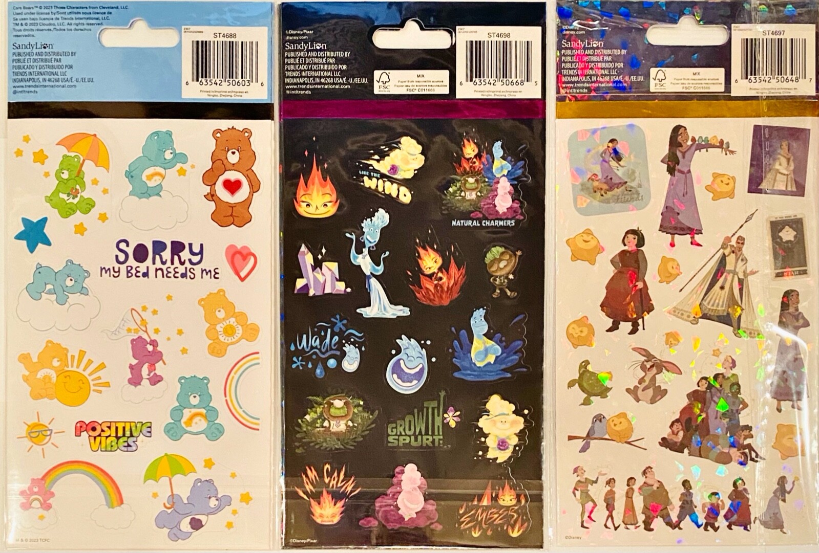 250+ Sticker My Little Pony Care Bears Hello Kitty Disney MICKEY MINNIE FROZEN