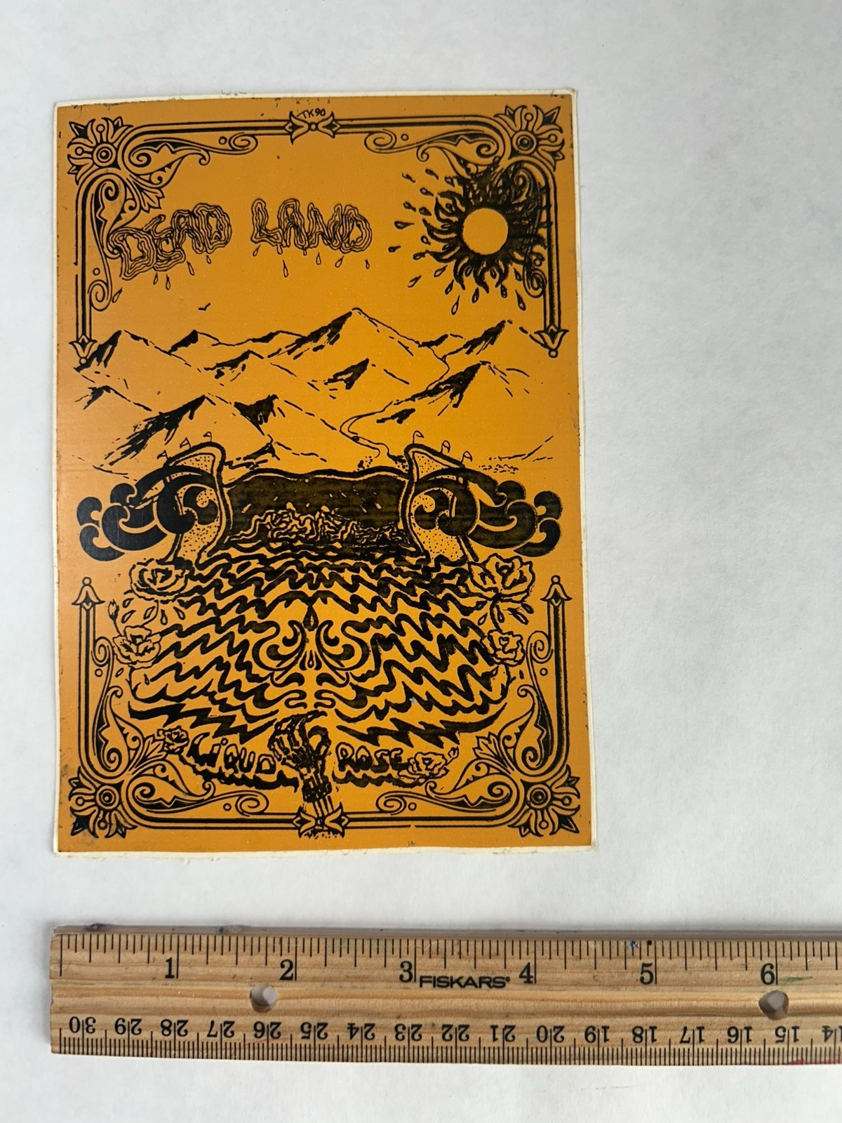"Dead Land" Grateful Dead Decal