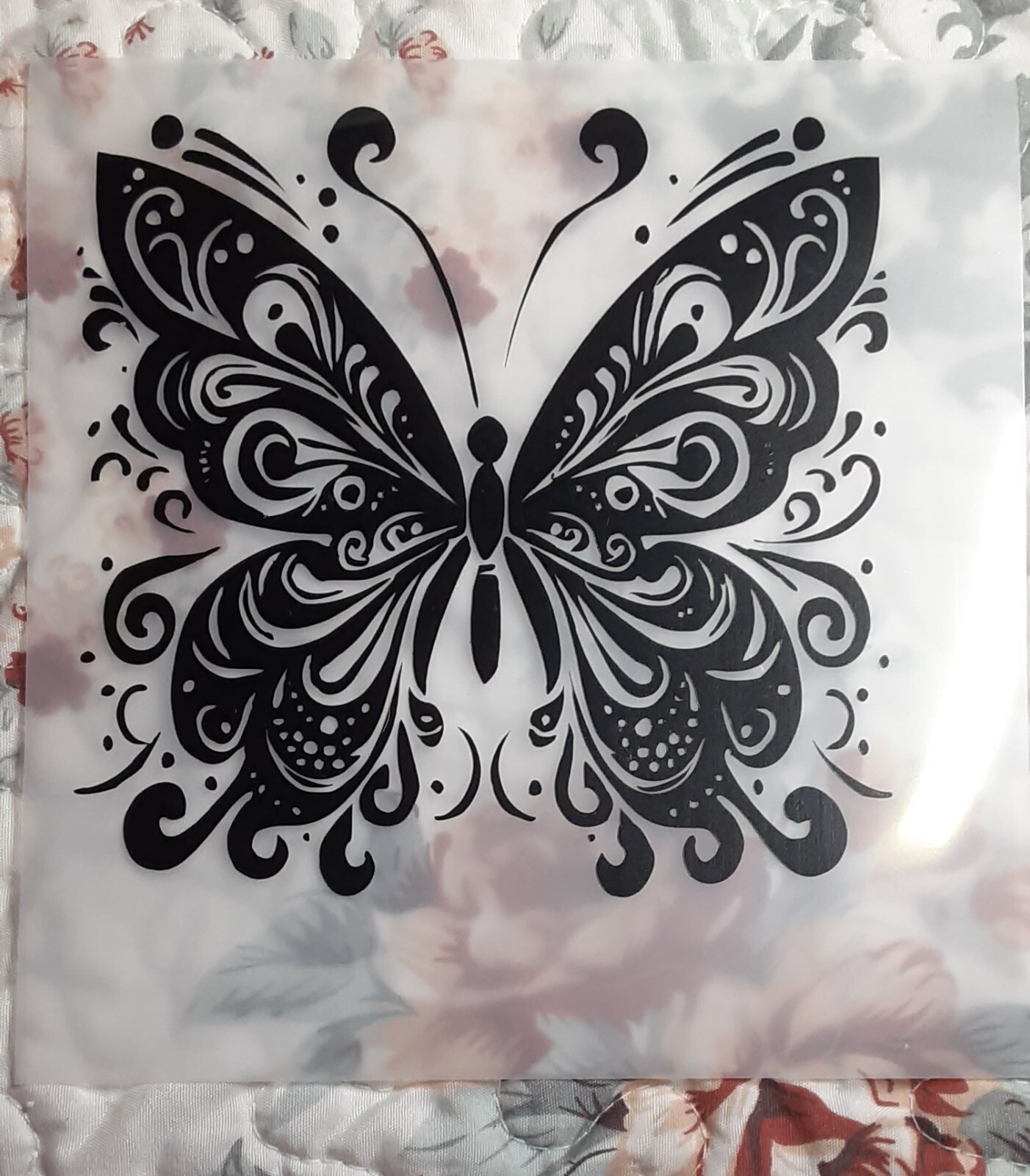 Butterfly Decal 5×5 Choose Color, Car, Home, Crafting