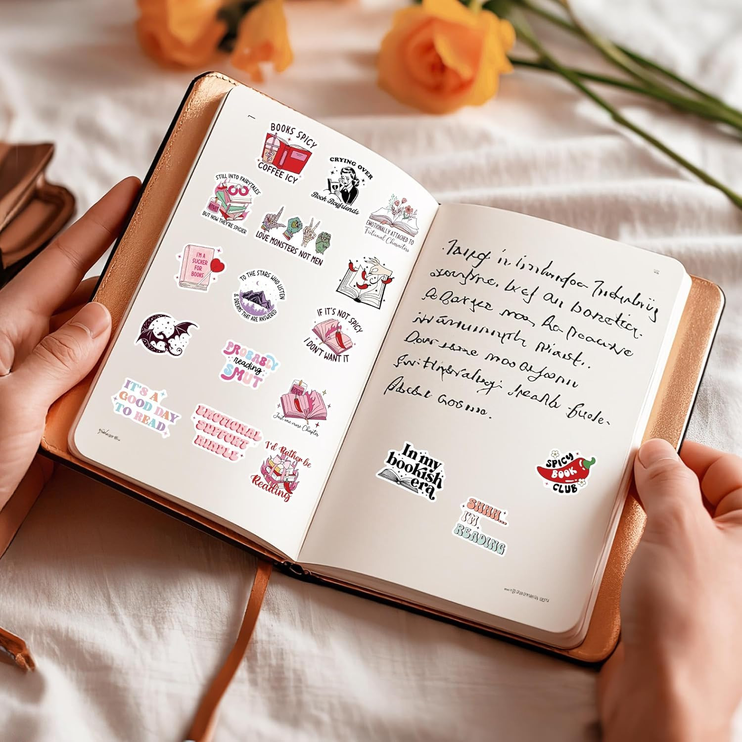 Spicy Book Reading Stickers, 100 Pcs Smut Sticker, Dark Romance Decals for Visio
