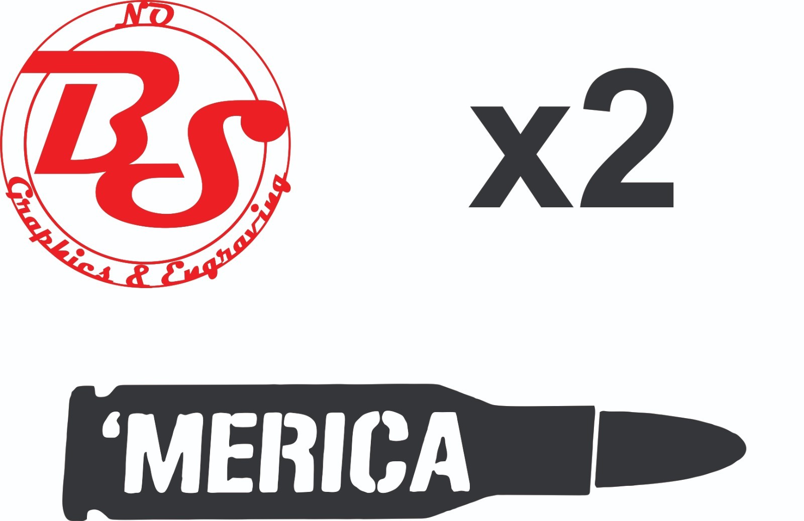 6" America Liberty Vinyl Decal American Pro Gun Sticker Rifle 4×4 Truck 2A noBS